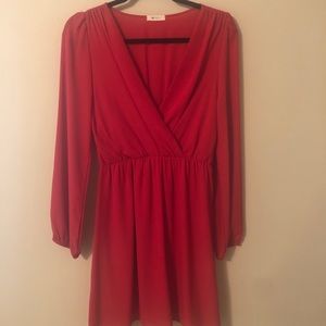 Red dress (true red). Never worn! Beautiful fit!